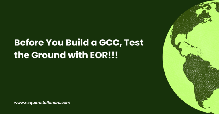 Before You Build a GCC, Test the Ground with EOR!!!